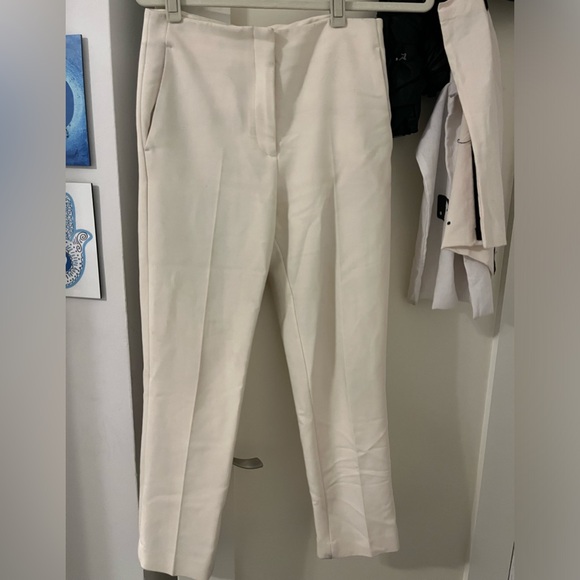 Size 2 Club Monaco ivory trousers - Picture 1 of 3